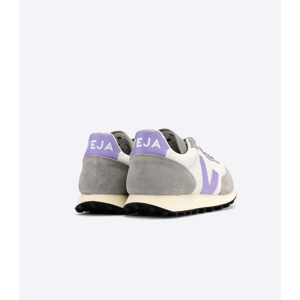 Veja RIO BRANCO HEXAMESH Women's Running Shoes Grey/Purple | NZ 425RVD